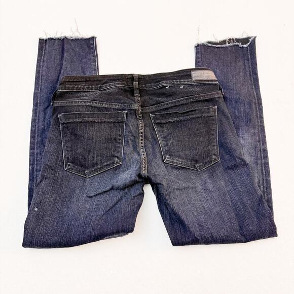 AGOLDE Chloe Dark Wash Denim Bootcut Jeans Dk Wash A001G-2001 Size 26 - Picture 4 of 10